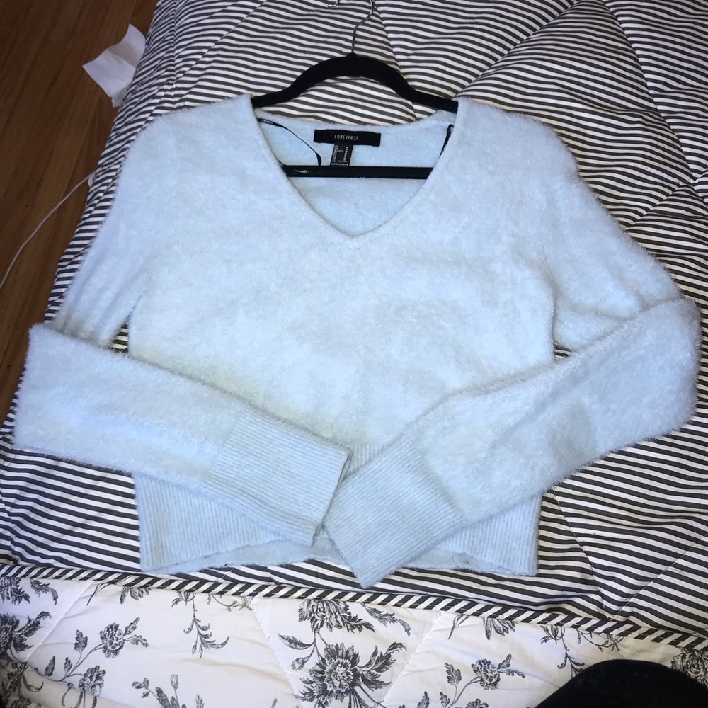 Fuzzy sweater